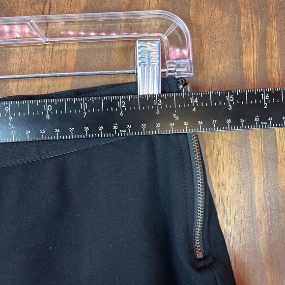 J Crew Womens Pants Black Ankle Cropped Mercantile Side Zip Leggings Stretch 8 - Picture 6 of 11